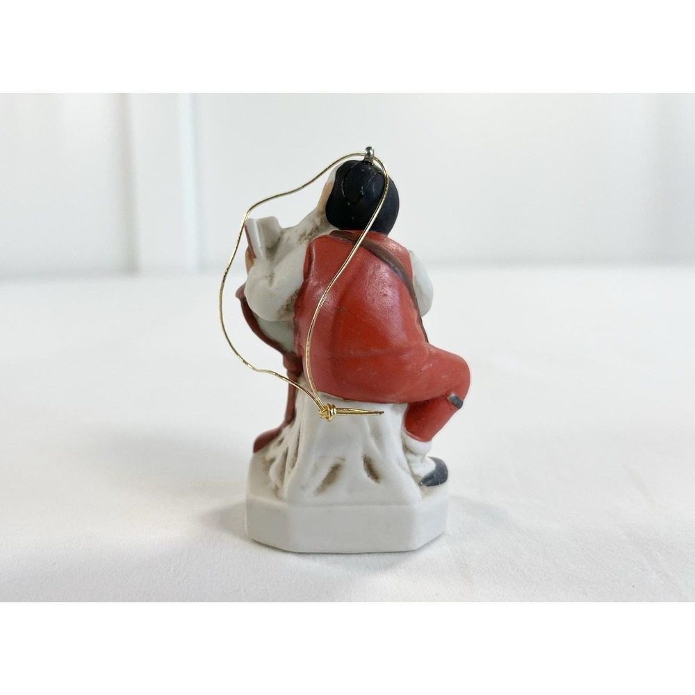 Vintage 1980 Norman Rockwell Santa Globe Ornament Santa's Good Boys Grossman NIB - Picture 5 of 10